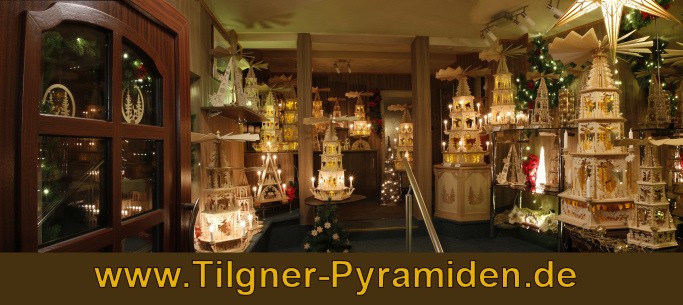 Original Tilgner - Weihnachtspyramiden / Volkskunst im Erzgebirge